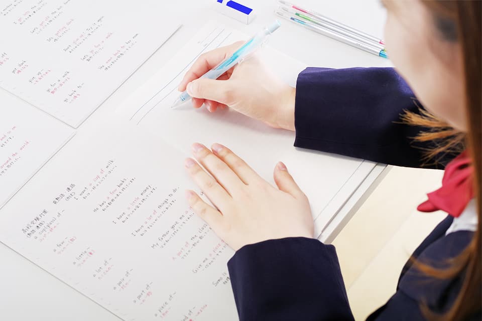 定期テスト2週間前からの「毎日強制自習」で圧倒的な学習量を確保